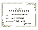 Click here to send gift cert.